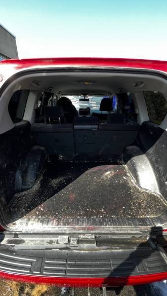 Nettoyage intérieur complet en detailing sur Toyota Land Cruise