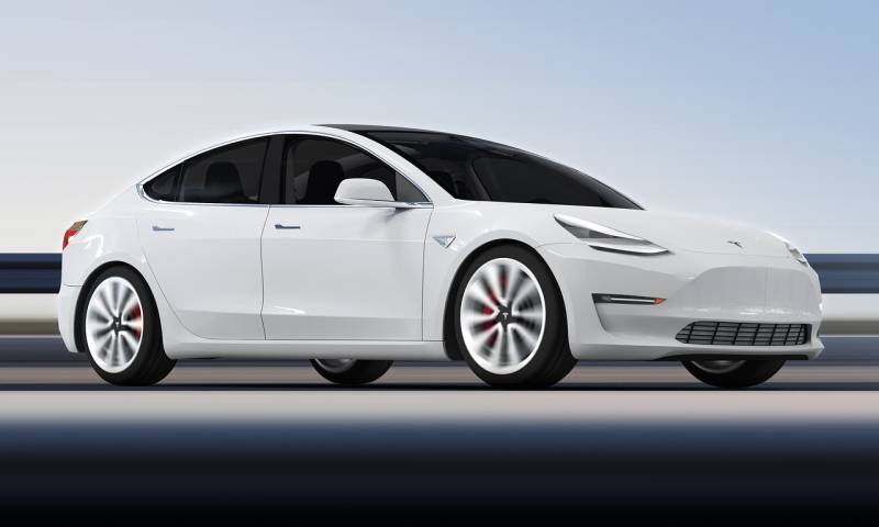 Film protection carrosserie PPF pour Tesla à Brive-La-Gaillarde